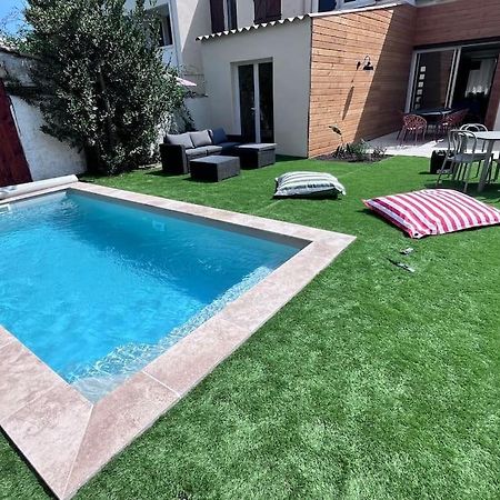 Maison Climatisee, Piscine, A 5 Minutes Des Grands Buffets Narbonne Extérieur photo