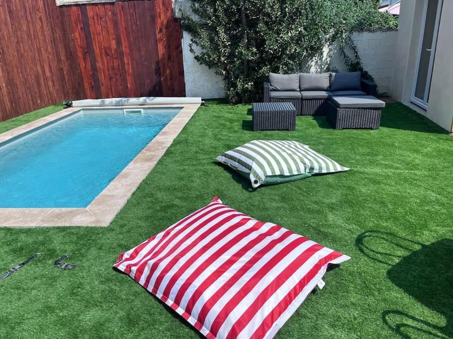 Maison Climatisee, Piscine, A 5 Minutes Des Grands Buffets Narbonne Extérieur photo